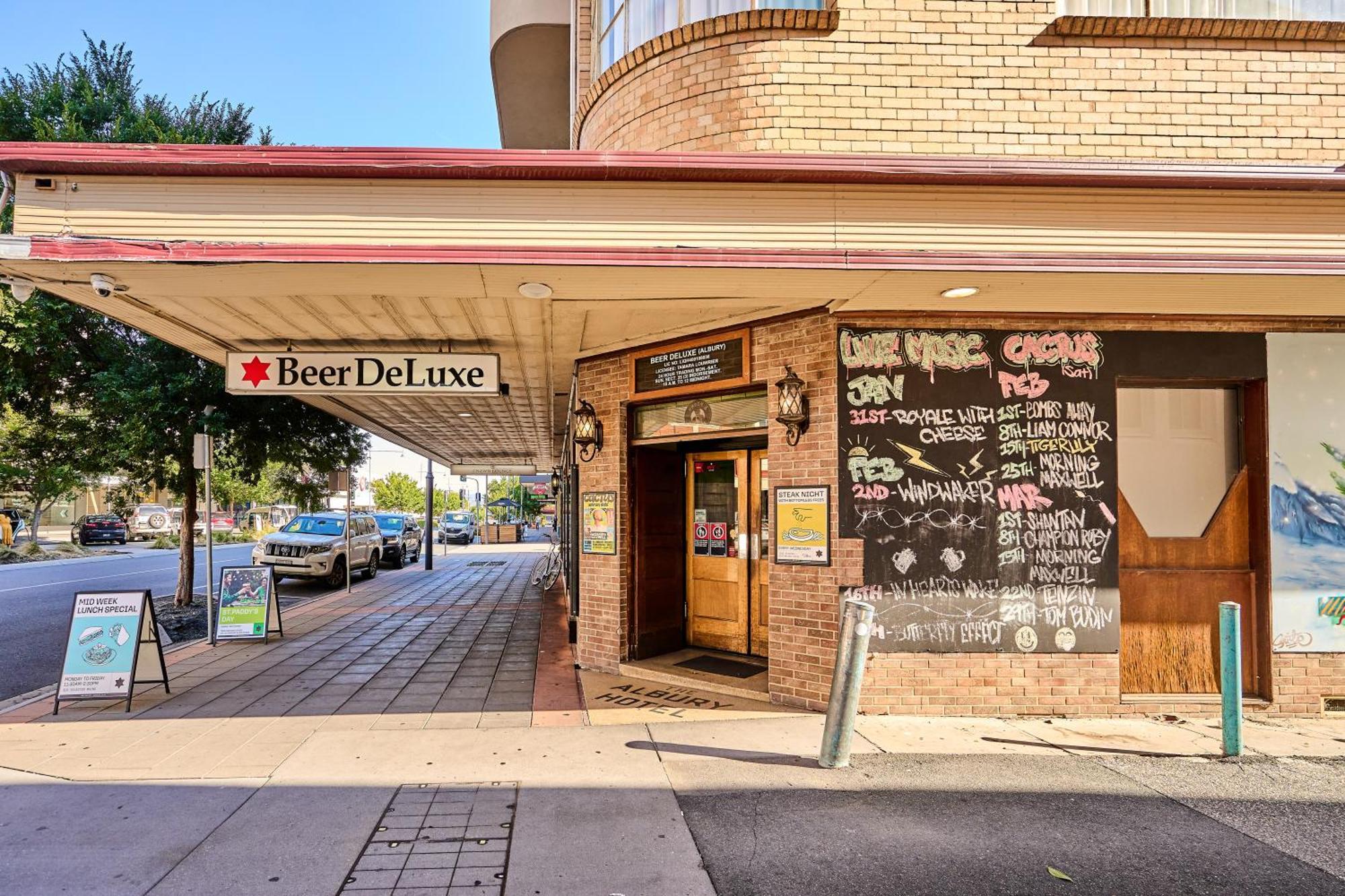 Hotel Beer Deluxe Albury Extérieur photo