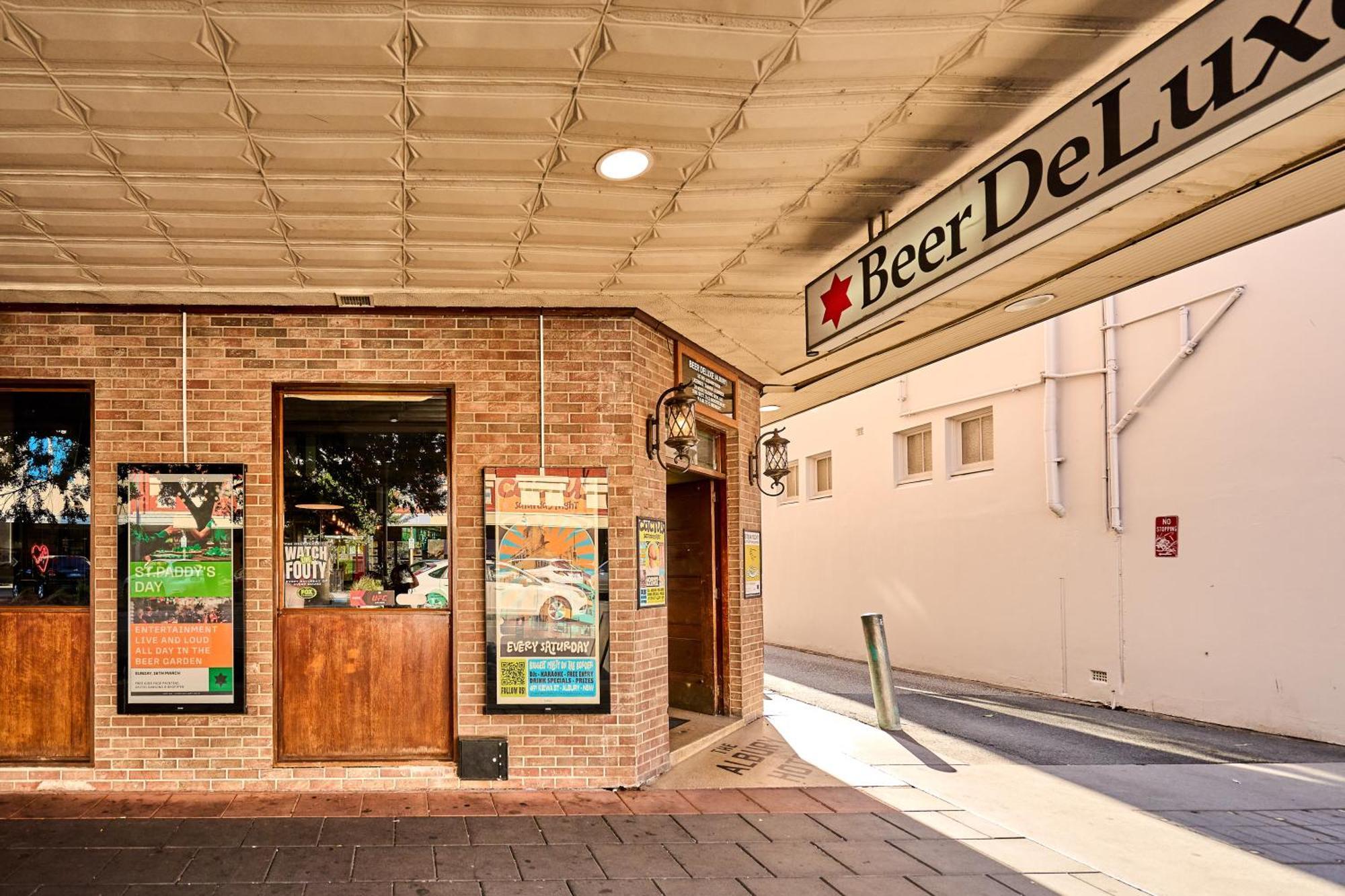 Hotel Beer Deluxe Albury Extérieur photo